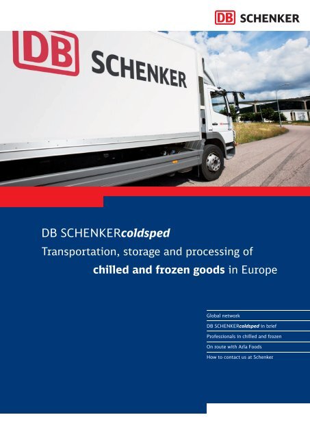 DB SCHENKER coldsped