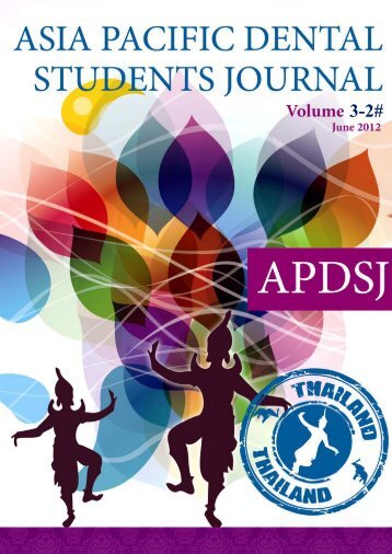 1 Asia Pacific Dental Students Journal | Volume 3| Number 2 - APDSA