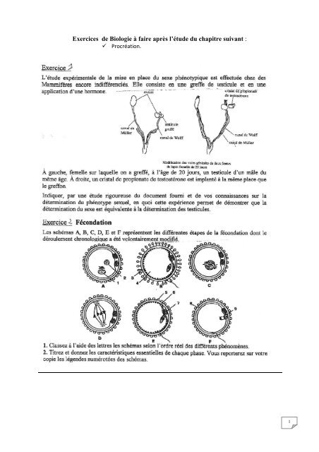 Exercices de Biologie _envoi5 - Poly-Prepas