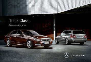 Download E-Class Saloon brochure (PDF) - Mercedes-Benz Brunei