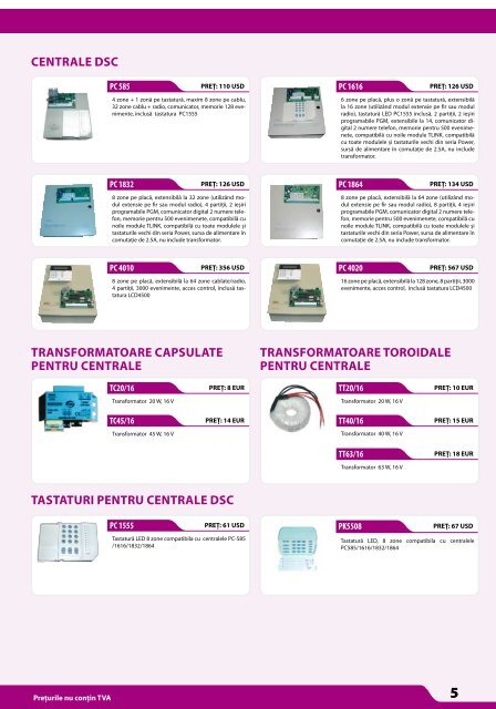 Catalog SECPRAL 2012 - Security.Ro