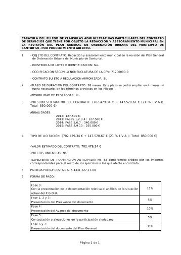 CarÃ¡tula 20/09/2012 (PDF 42Kb) - Ayuntamiento de Santurtzi