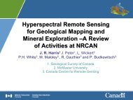 A review of hyperspectral remote sensing research for geological ...