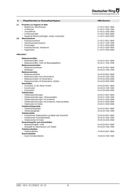 Versicherungsbedingungen und - Private Krankenversicherung