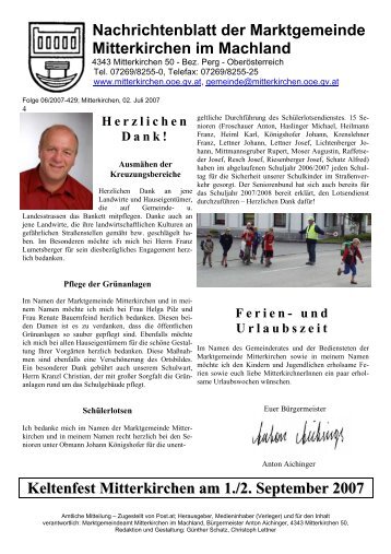 Juni 2007 - Mitterkirchen im Machland