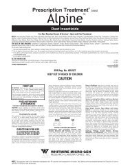 Alpine Dust Label - Do My Own Pest Control