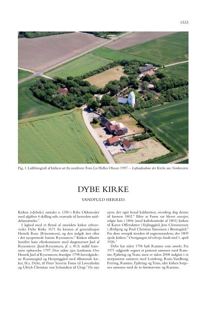 DyBE KIRKE - Danmarks Kirker - Nationalmuseet