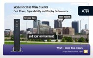 Wyse R class thin clients - Arcy Solutions, Inc.