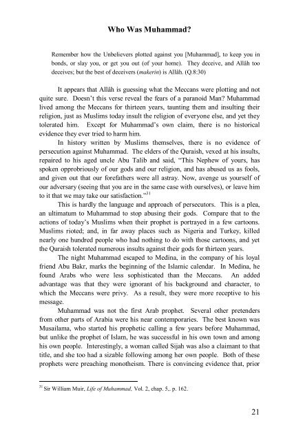 Ali Sina - Understanding Muhammad
