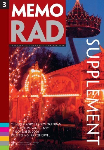 Supplement en Abstracts 2006 - Nederlandse Vereniging voor ...