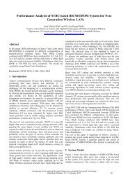 Performance Analysis of STBC based BICM/OFDM System ... - Ibcast