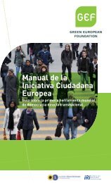 Manual de la Iniciativa Ciudadana Europea - GEF