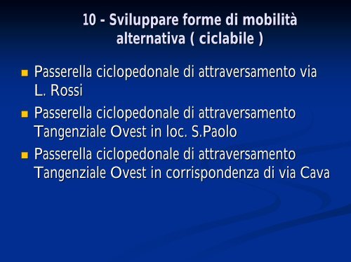 Priorità degli interventi in formato .pdf - Comune di Prato