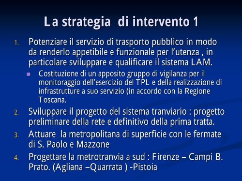 Priorità degli interventi in formato .pdf - Comune di Prato