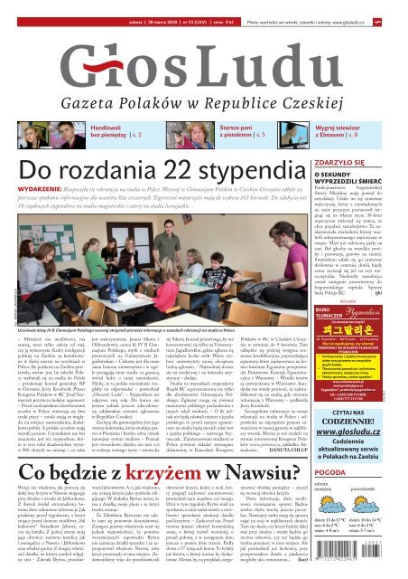 Do Rozdania 22 Stypendia Glosludu Cz