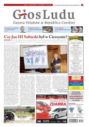 Czy Jan III Sobieski byÅ w Cieszynie? - GlosLudu.cz