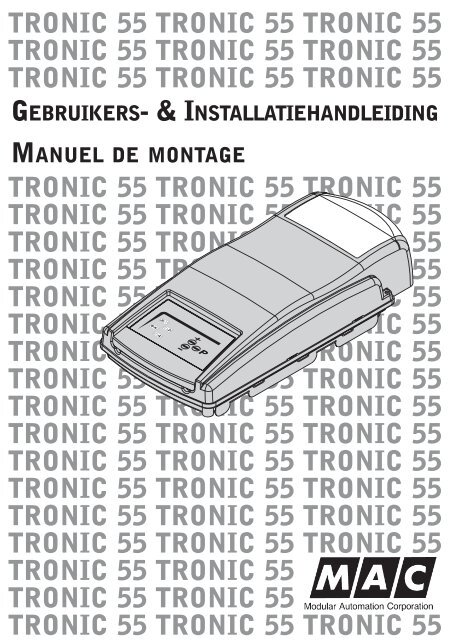 tronic 55 tronic 55 tronic 55 tronic 55 tronic 55 ... - Garagedoors.be