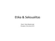 8 Etika Seksualitas