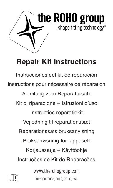 Repair Kit Instructions