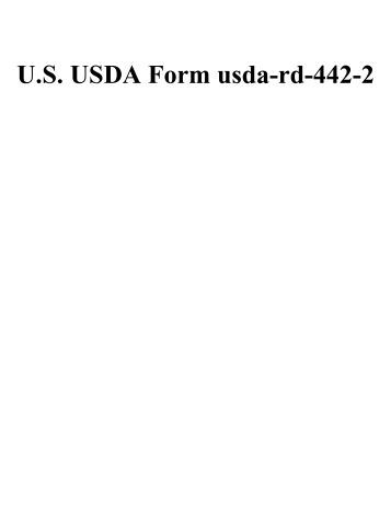 usda form rd 442 2 u s usps form usps ps 3877 usda form rd 442 2 u s usps form usps ps 3877