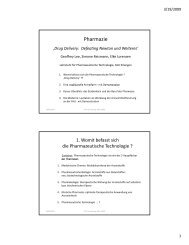 Pharmazie - Pharmtech.uni-erlangen.de