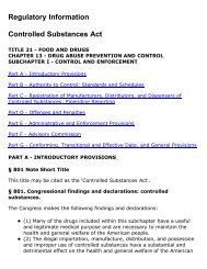 Controlled Substances Act (CSA) - Medical Marijuana ProCon.org