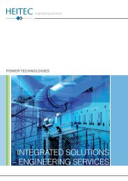 HEITEC Power Technologies - Integrated solutions - enginering services