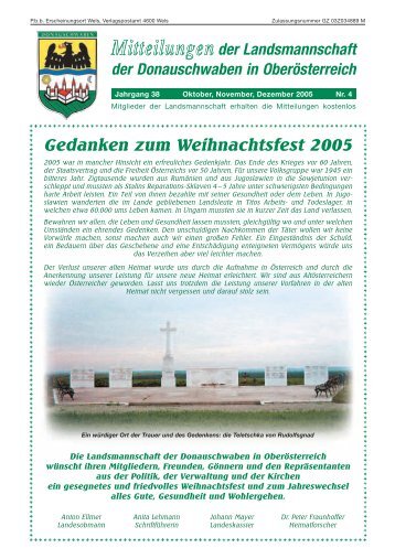 Mitteilungen 2005-04.pdf - Donauschwaben