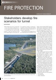 Developing fire safety scenarios for tunnels - Norman Disney & Young