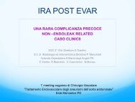 4) Insufficienza renale acuta post EVAR - SocietÃ  Triveneta di ...