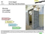 Innerväggar Murning med leca-block 63 Murning ... - ByggAi.se