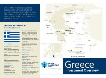 Investment Overview - Invest in Greece