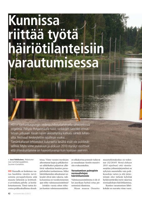 Lataa (pdf) - Kuntatekniikka