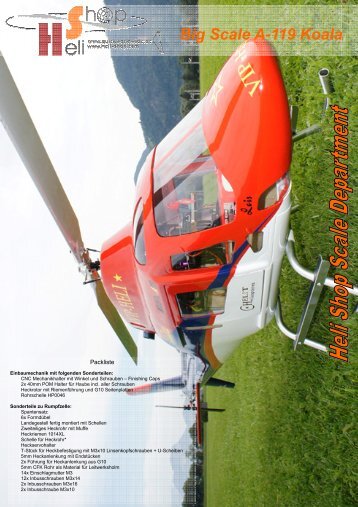 Big Scale A-119 Koala - Heli Shop