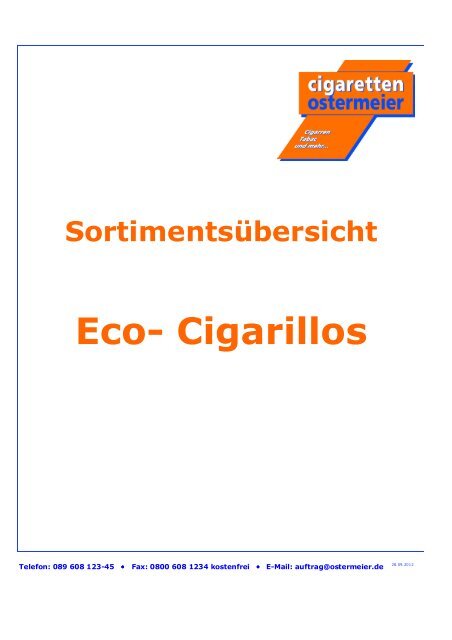 Eco-Cigarillos