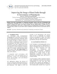 Improving the Image of Rural India through E ... - MNK Publication