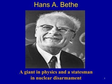 Hans A. Bethe