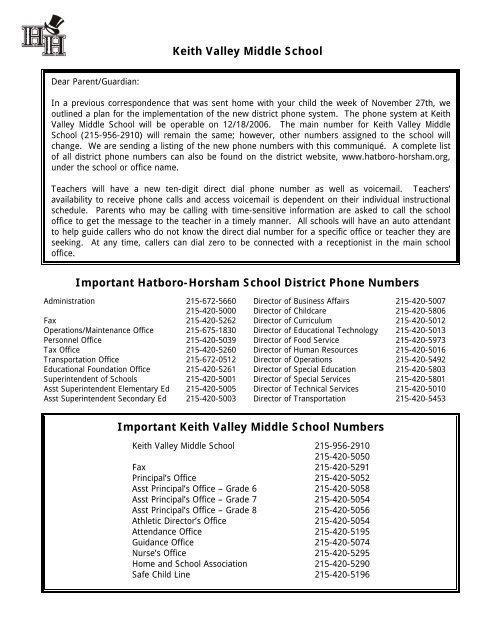 Keith Valley Middle School Phone Numbers Hatboro Horsham keith-valley-middle-school-phone-numbers-hatboro-horsham