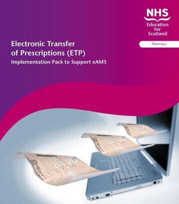 Electronic Transfer of Prescriptions (ETP) - Community Pharmacy ...