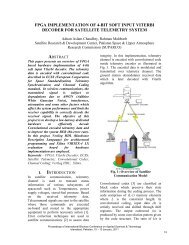 fpga implementation of 4-bit soft input viterbi decoder for ... - Ibcast