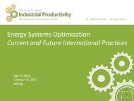 Energy Systems Optimization (ESO) - Institute for Industrial Productivity