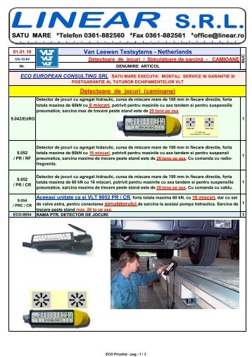 Detectoare-de-jocuri-Simulatoare-camioane-VLT ... - Adtob.ro