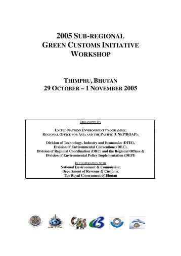 Bhutan - Green Customs Initiative