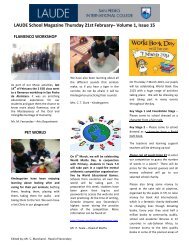 School Magazine - Laude San Pedro International College