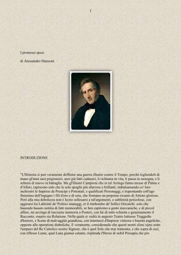 I promessi sposi di Alessandro Manzoni ... - Scuola CarrÃ 