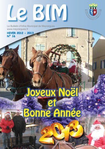 Joyeux NoÃ«l et Bonne AnnÃ©e - Mairie de Meyrargues