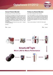 OptoNews 01/2012 - OptoTech