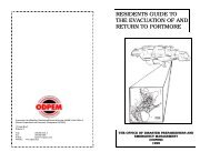 portmore evacuation residents guide - ODPEM