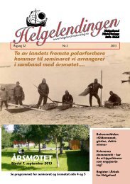 Helgelendingen nr 3 2013 - Helgeland Historielag