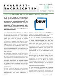 Thalmatt Nachrichten 05 2011 (PDF 1.6 MB) - Bereuter